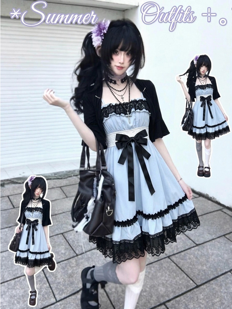 Tatlı Japon Lolita Iki Parçalı - Fly Line incelemesi ve fiyatı